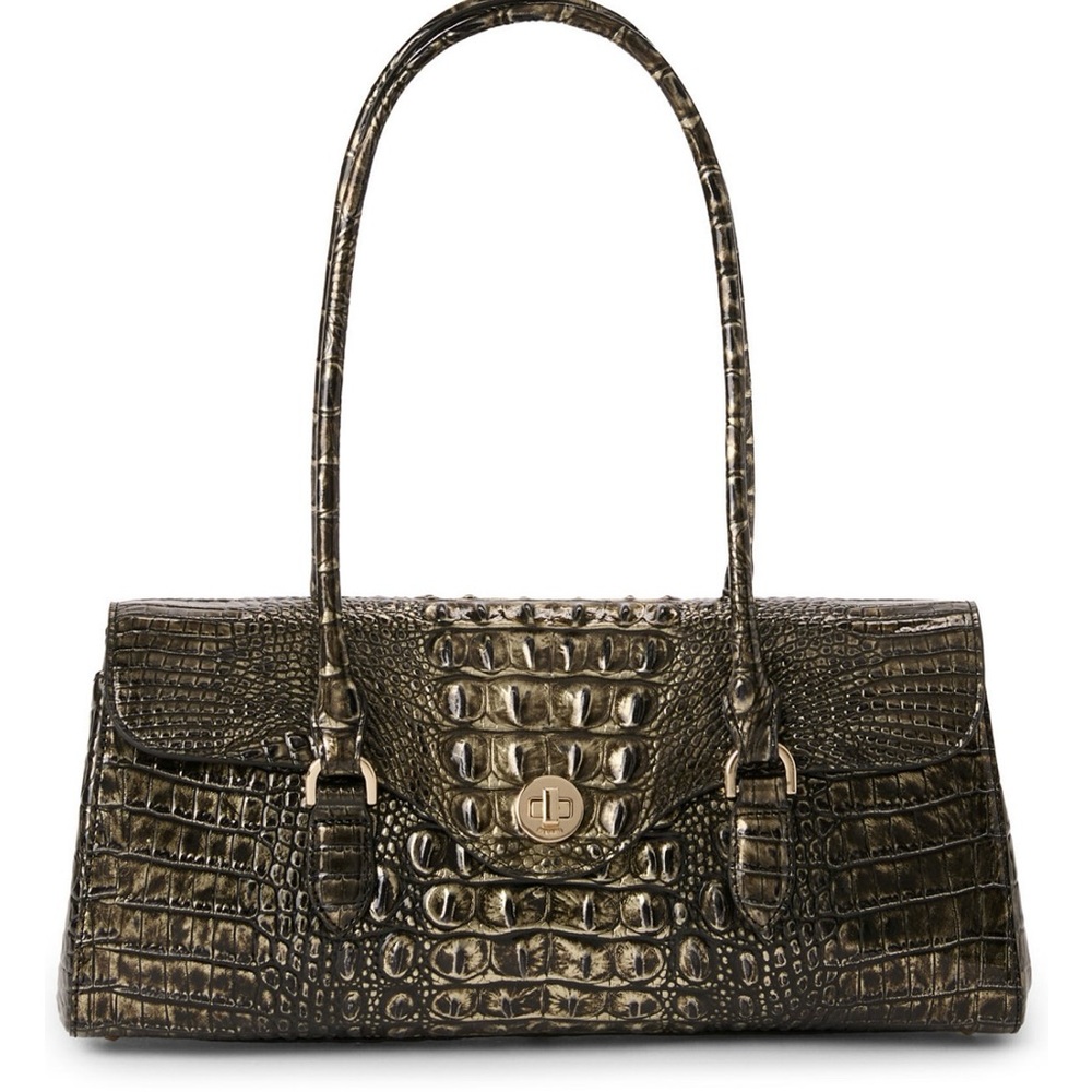 Brahmin Dayan Onyx Melbourne Satchel/ Handbag/Leather /NWT